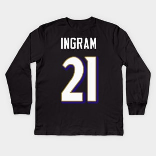 Mark Ingram Kids Long Sleeve T-Shirt